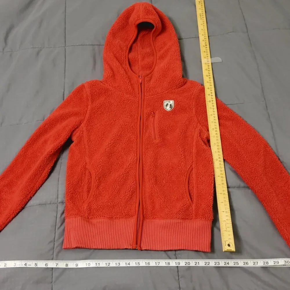 Y2K American Eagle Fleece Jacket Small